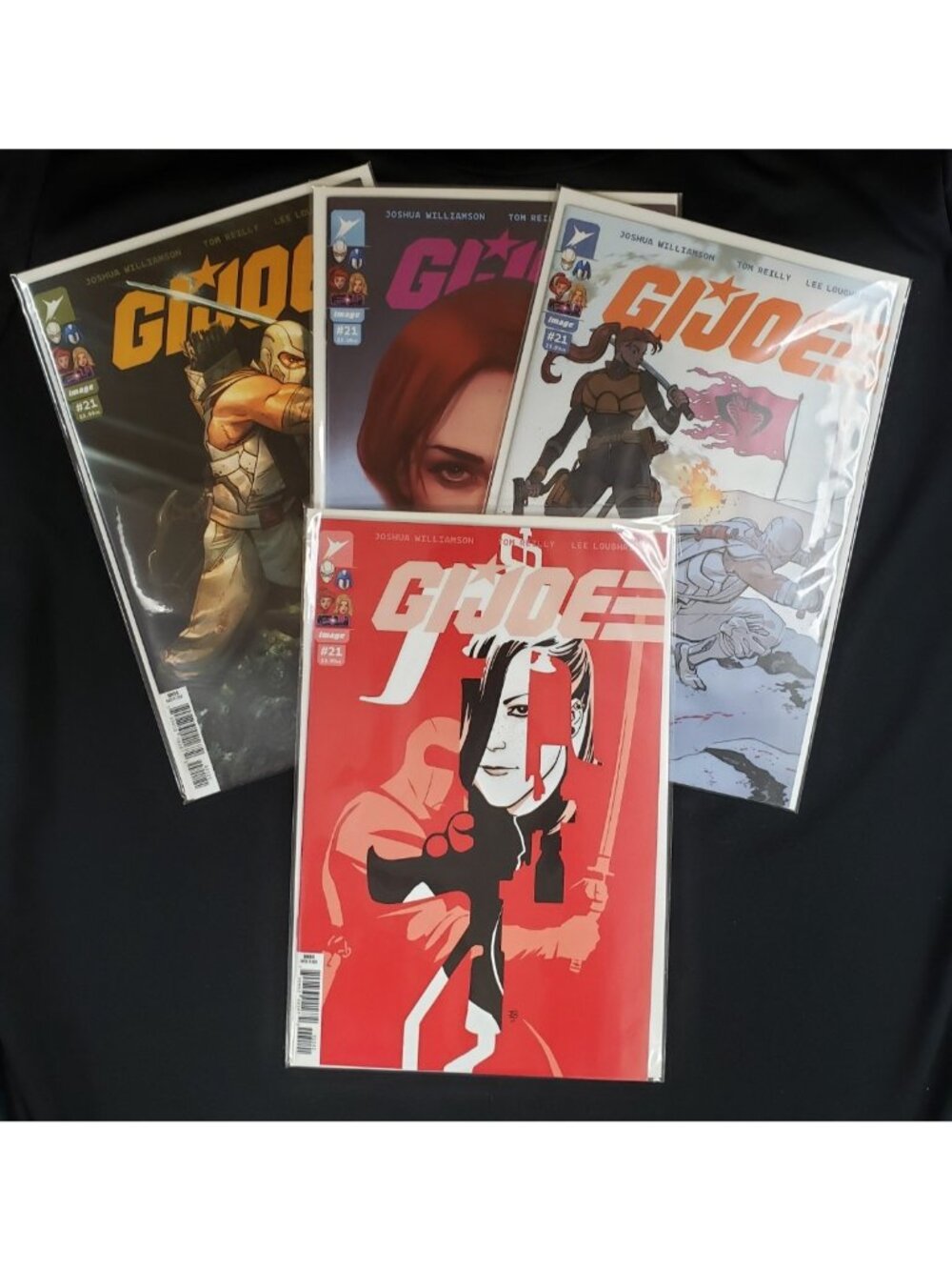 G.I. Joe # 21 Prestige 4 Book Set A B C Variants Incentive 1:25 Tonci Zonjic